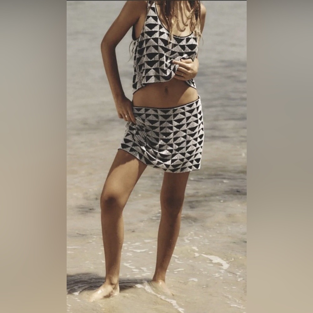 Zara beaded TOP, size m